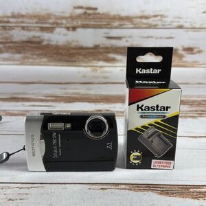 Olympus Stylus 790 SW Digital Camera 7.1MP Black w/ Battery & Charger